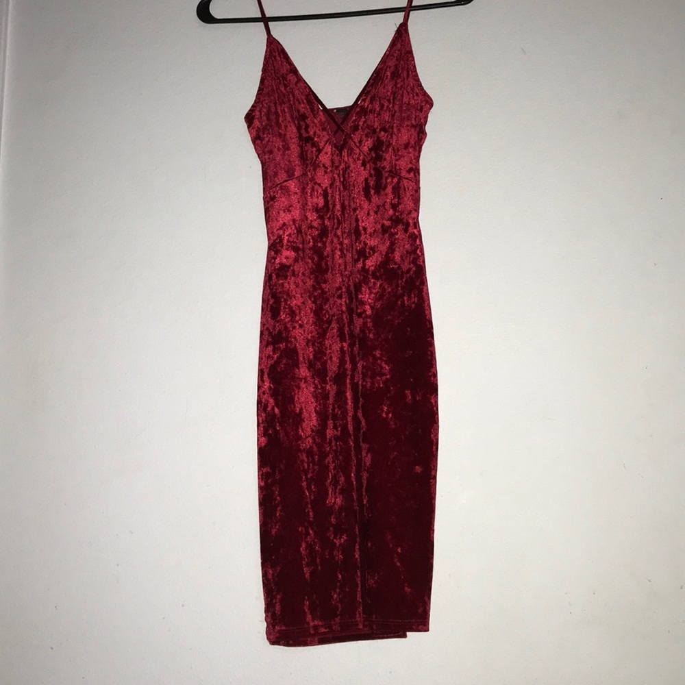 Sexy Velvet Formal Dress